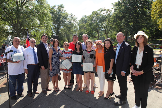 Local officials attend Chilean festival