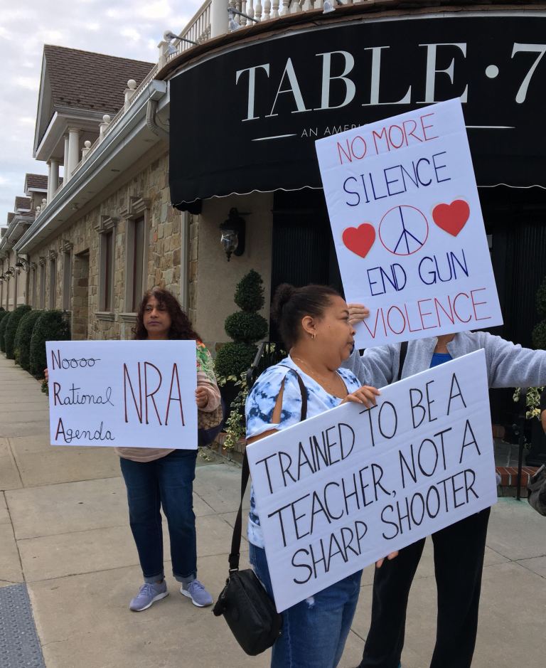 Protests ensue at Friends of NRA fundraiser