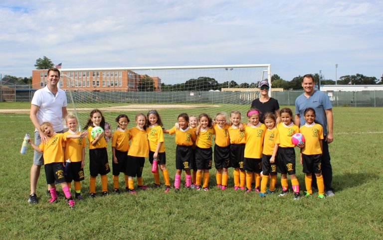 St Aidan’s angels second grade soccer is 1-0!