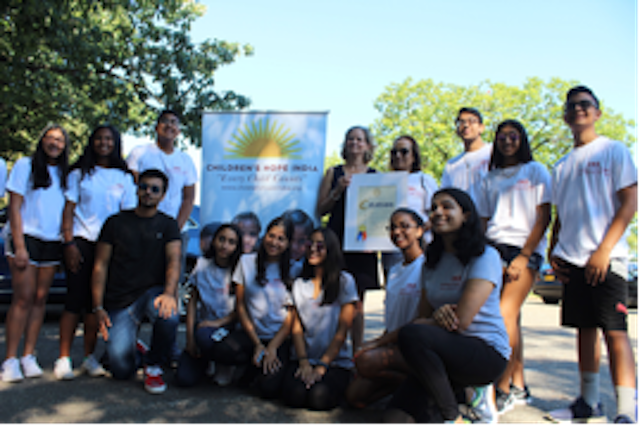 Teen sponsored walk-a-thon helps underprivileged children on LI