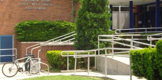 Of the two dozen Great Neck students named National Merit semifinalists, 19 were from Great Neck South High School. (Photo from the Great Neck Public Schools)