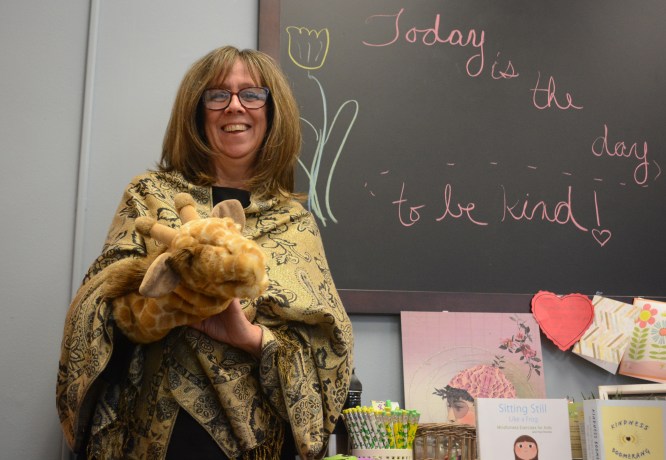 Kathleen Murray, the new principal at Parkville Elementary School in the Great Neck school district, said she hopes to make the school a place children will happily go to each day. (Photo by Janelle Clausen)