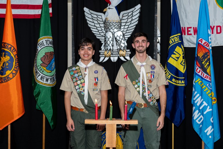 Community of New Hyde Park Honors Troop 544’s New Eagle Scouts Community of New Hyde Park Honors Troop 544’s New Eagle Scouts