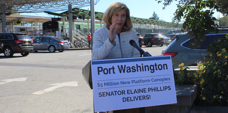 Port LIRR station to get platform canopies