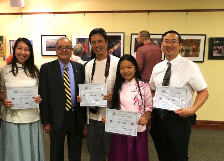 Assemblyman D’Urso honors artists at Manhasset Library