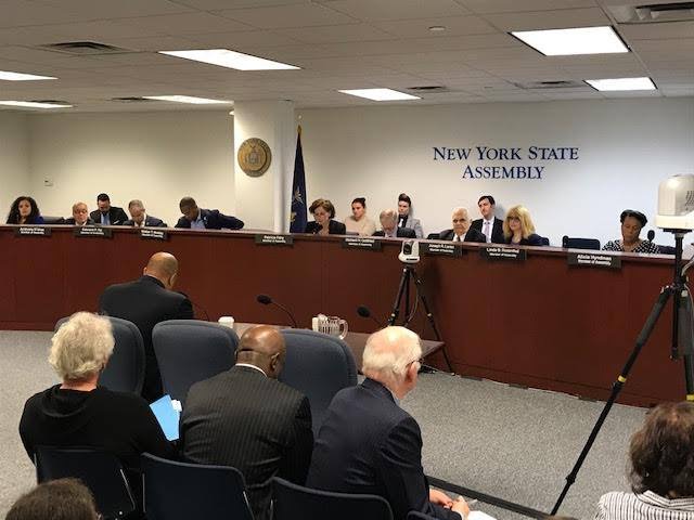 D’Urso attends state hearing on legalizing marijuana