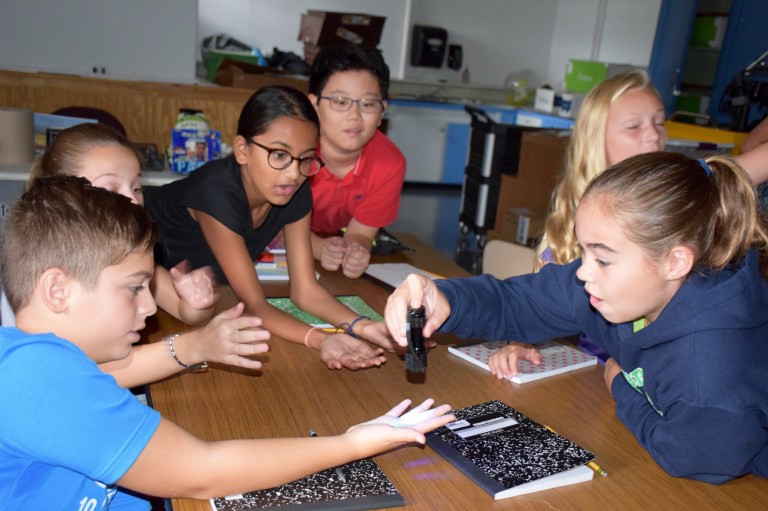 New Hyde Park students investigate infection detection New Hyde Park students investigate infection detection