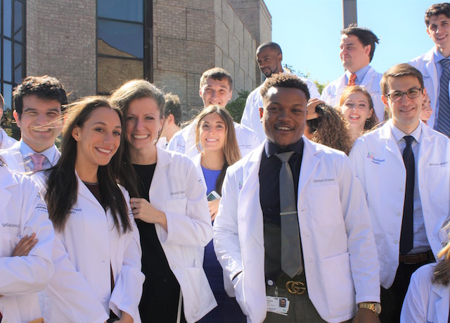 First-year students embark on medical careers at White Coat Ceremony