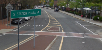 South Station Plaza, as seen here from Barstow Road, will be the subject of road upgrades. (Photo from Google Maps)