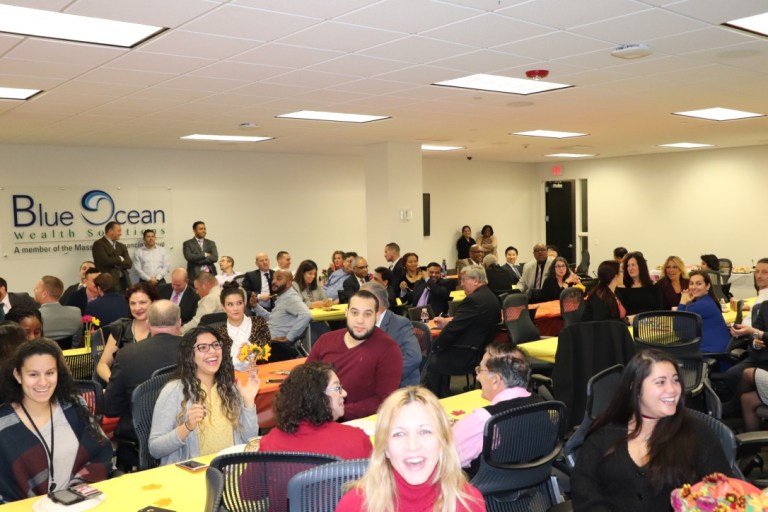 Financial firm hosts multicultural Thanksgiving celebration