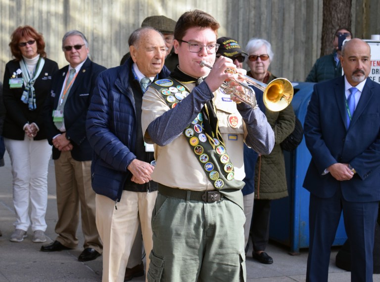 North Shore University Hospital Auxiliary and community honor veterans