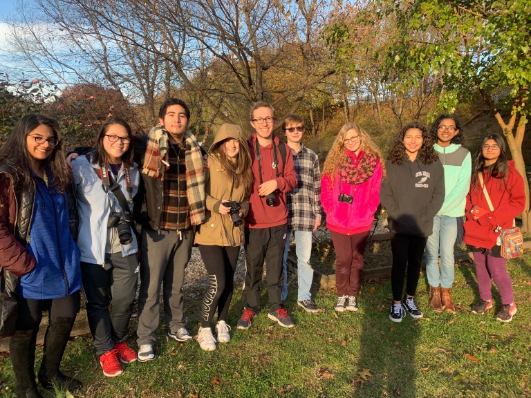 Photography fun for Floral Park Memorial students