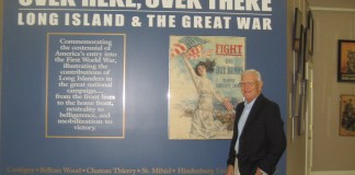 Author and historian Richard Welch will look at Great Neck and Long Island efforts to support World War I on the 100th anniversary of the end of the war. The Great Neck Historical Society program, free and open to the community, will be held on Tuesday, November 13, at 7:30 p.m. at Great Neck House. (Photo courtesy of the Great Neck Historical Society)