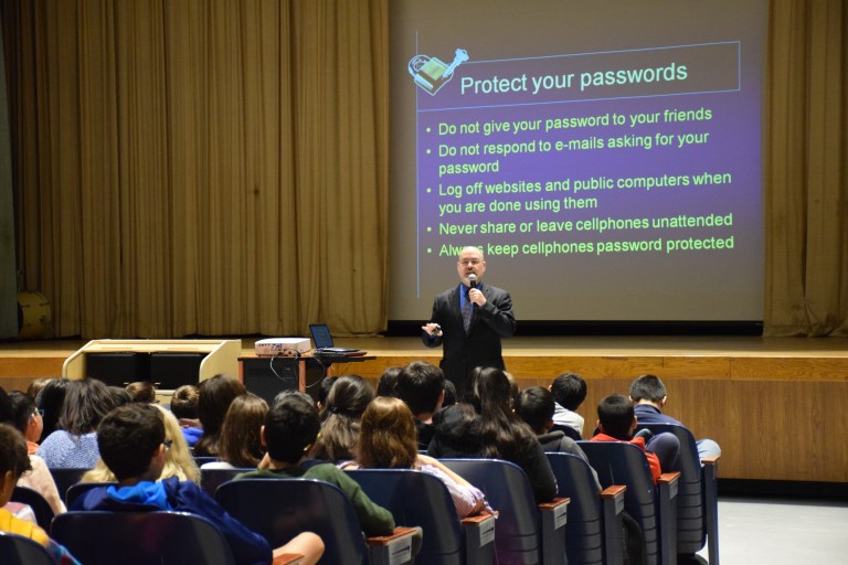 Herricks Middle School students strengthen online safety skills