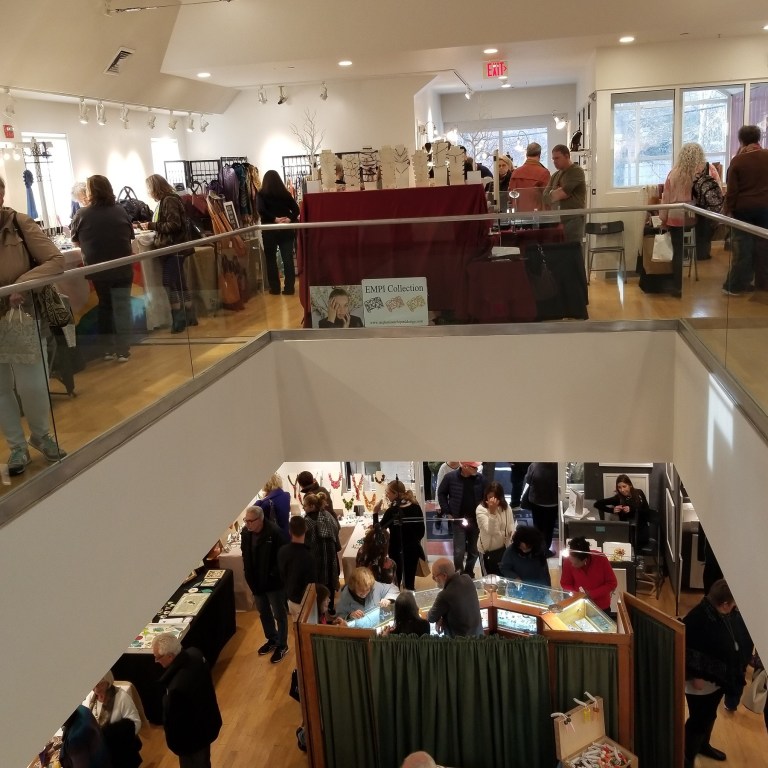 The Art League welcomes the holidays with its art & craft fair