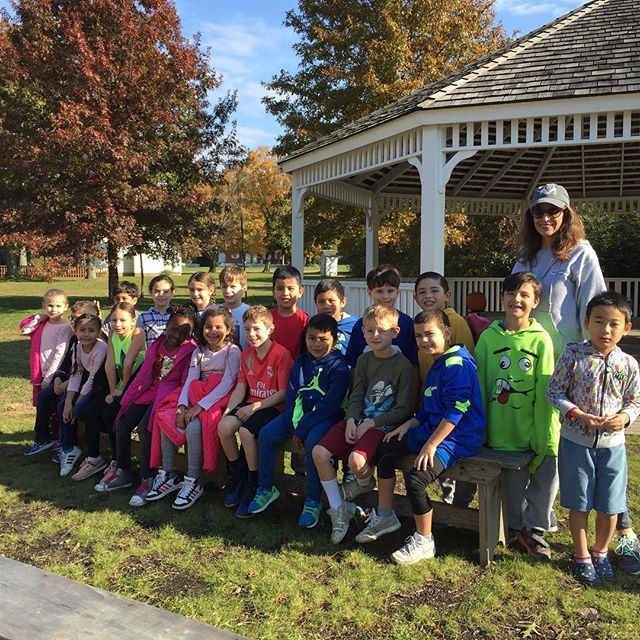 Manorhaven students visit Old Bethpage
