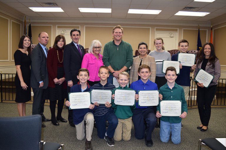 Town officials honor volunteers from Manhasset Challenger Clinic Town officials honor volunteers from Manhasset Challenger Clinic