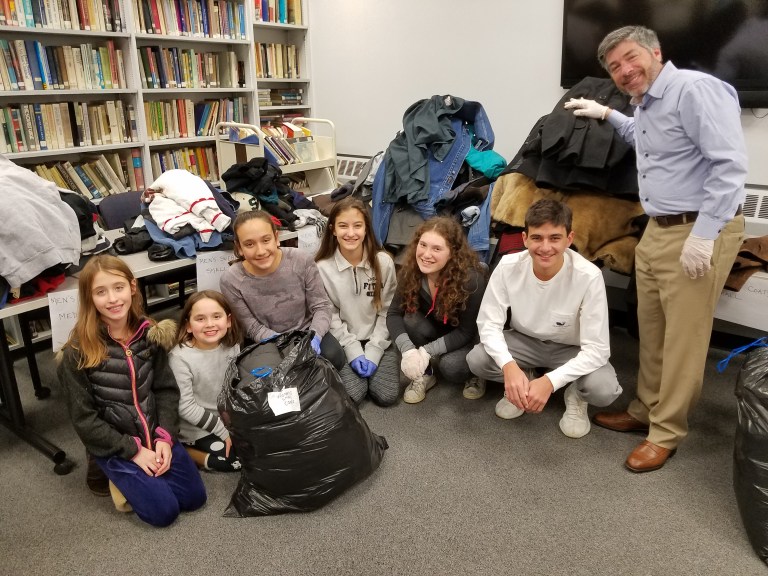 Temple Judea completes clothing drive Temple Judea completes clothing drive