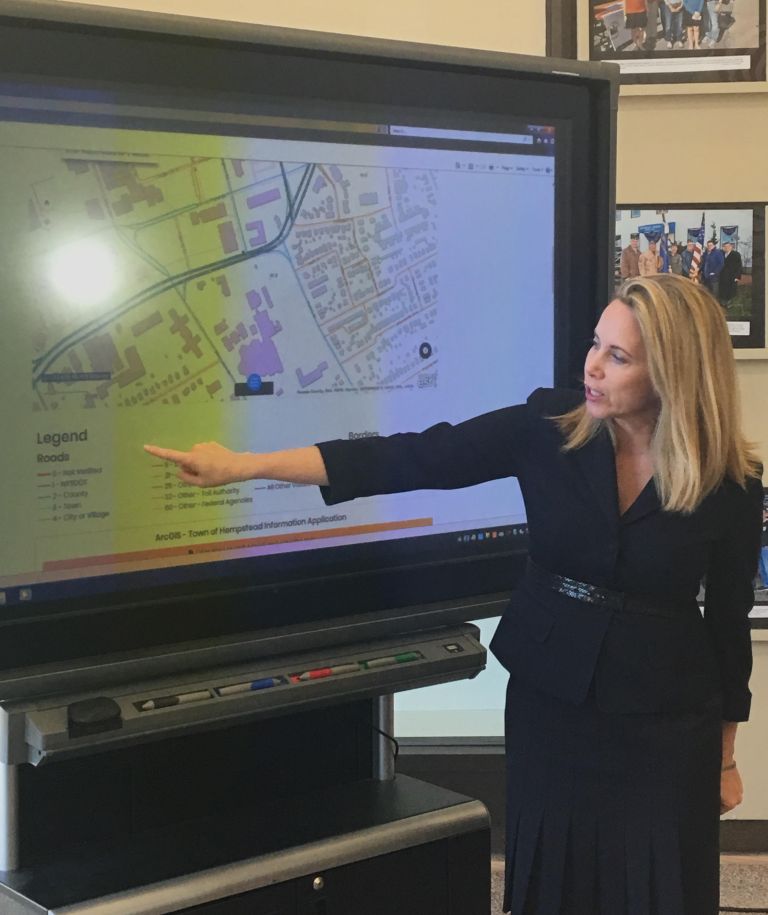 Gillen unveils new Hempstead interactive road map