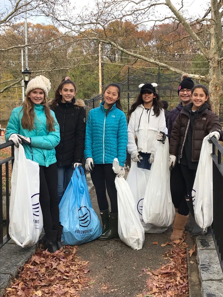Girl Scouts clean up Valley Field Park Girl Scouts clean up Valley Field Park