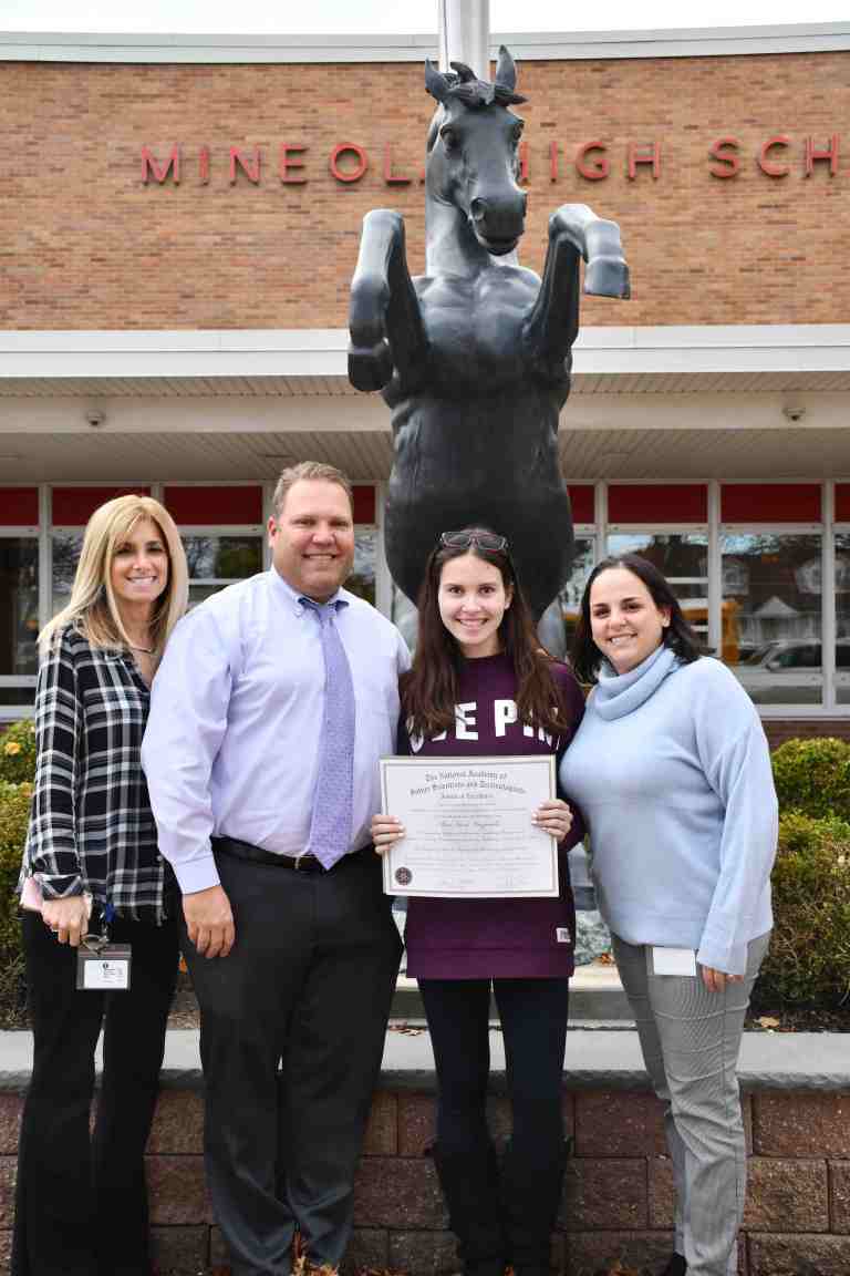 Greatness for Mineola student Greatness for Mineola student