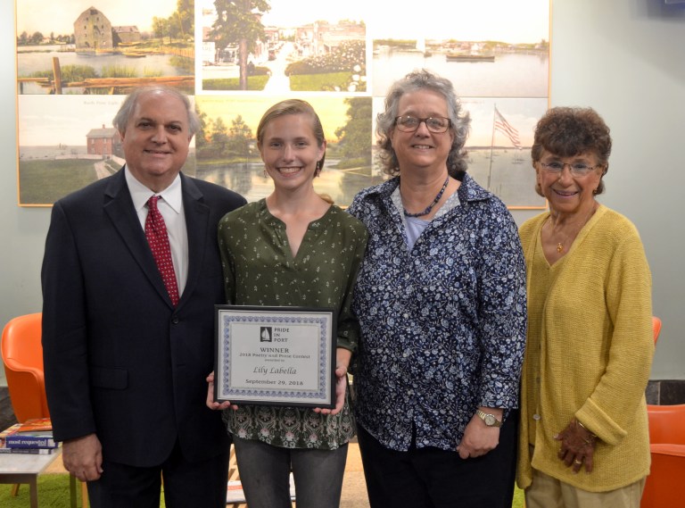 Winning essay praises Port library