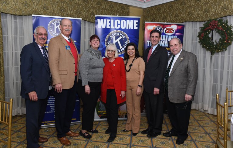 Town officials attend Manhasset-Port Washington Kiwanis holiday party Town officials attend Manhasset-Port Washington Kiwanis holiday party