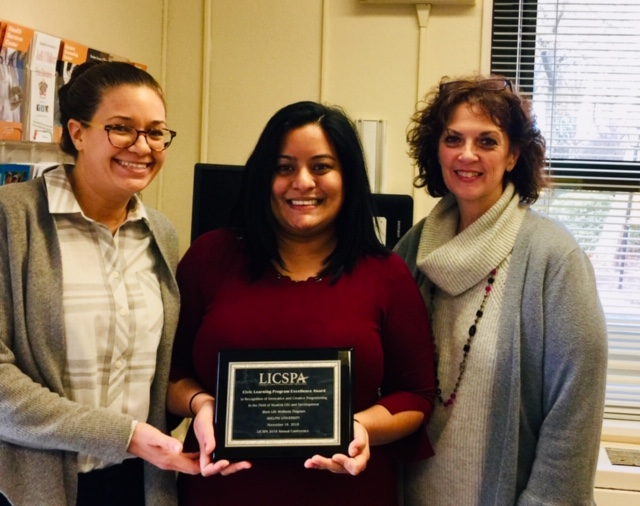 Adelphi receives health services Excellence Award Adelphi receives health services Excellence Award