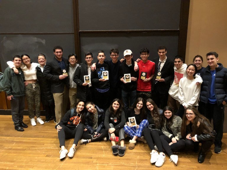 Roslyn High School’s forensic team wins accolades at Princeton tournament