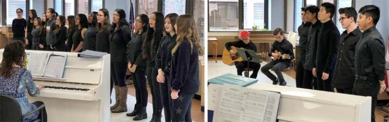 Roslyn musicians perform for Sunharbor Manor residents