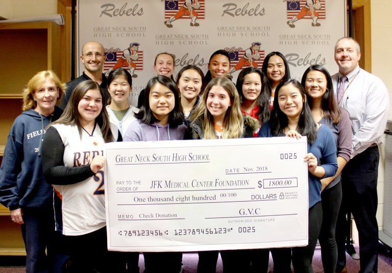 South High varsity club tournament supports JFK Medical Center Foundation