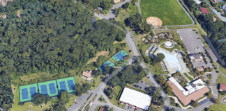 The Park at East Hills is where Mayor Michael Koblenz plans to build a new indoor sports complex. (Photo courtesy of Google Maps)