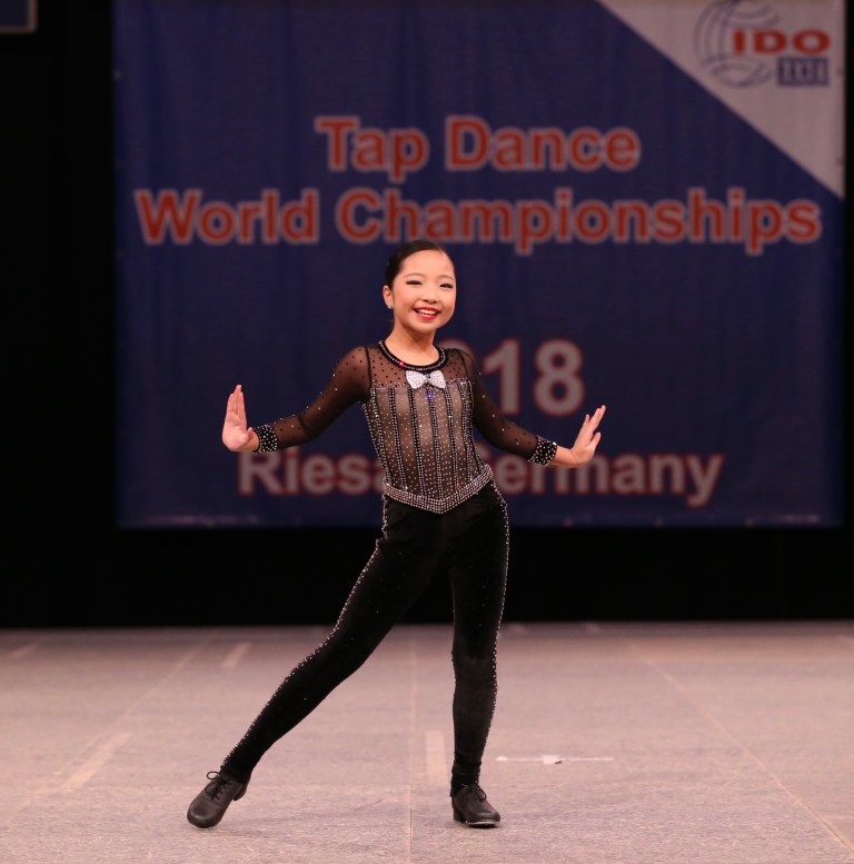 Eleven-year-old wins bronze at World Tap Championships in Germany