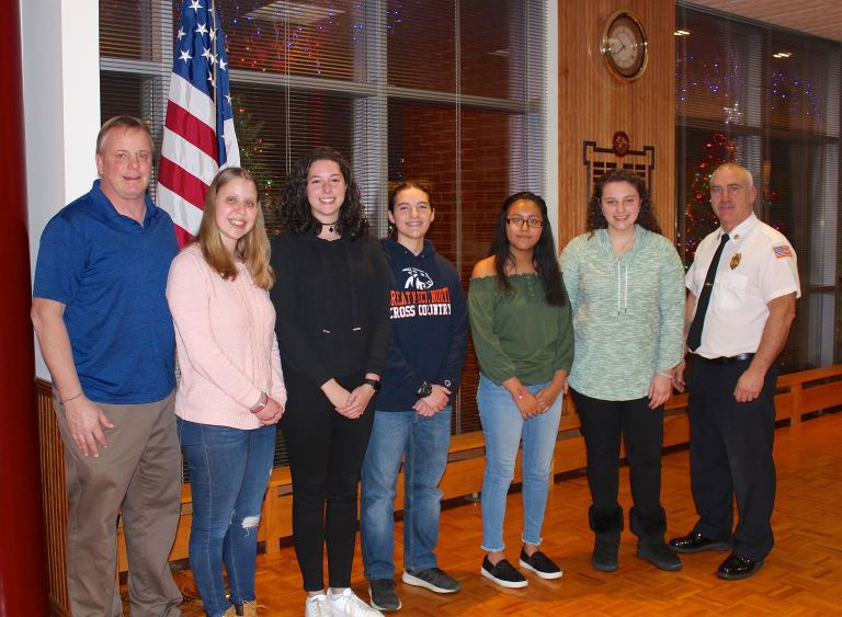 Great Neck junior firefighter officers sworn in Great Neck junior firefighter officers sworn in