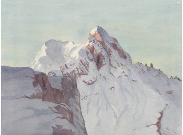 New art exhibit captures the Italian Alps in winter New art exhibit captures the Italian Alps in winter