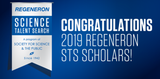 More than 100 students from Long Island were named Regeneron Science Talent Search Scholars. (Photo from Regeneron)