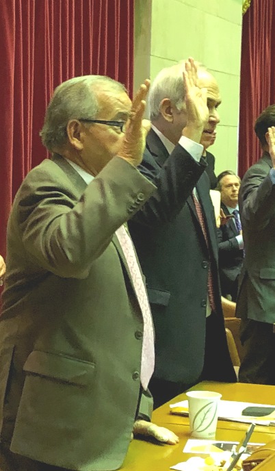 D’urso sworn in for second term D’urso sworn in for second term