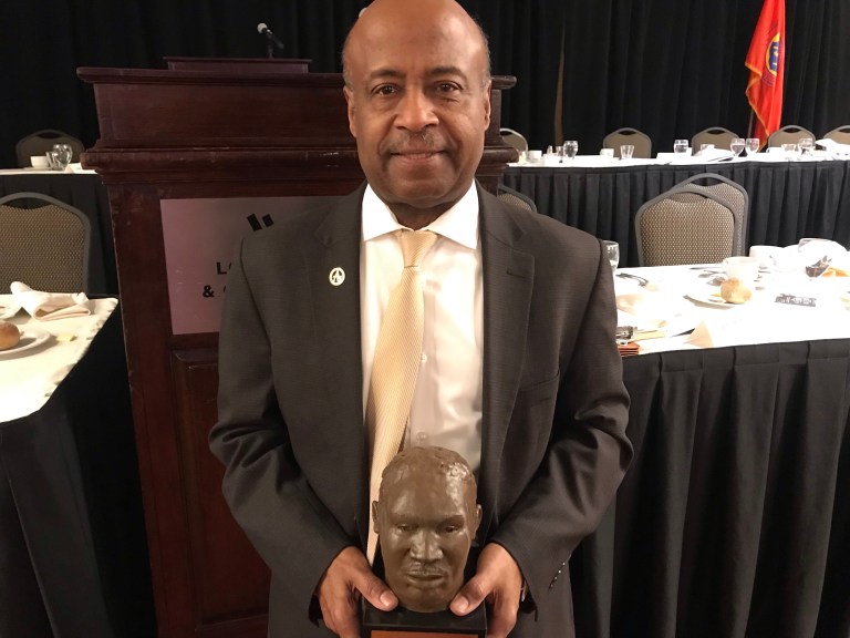 Adelphi VP receives Dr. Martin Luther King Jr. recognition award Adelphi VP receives Dr. Martin Luther King Jr. recognition award