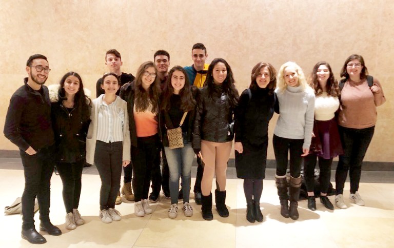 North High choir attends a South High alumni production North High choir attends a South High alumni production