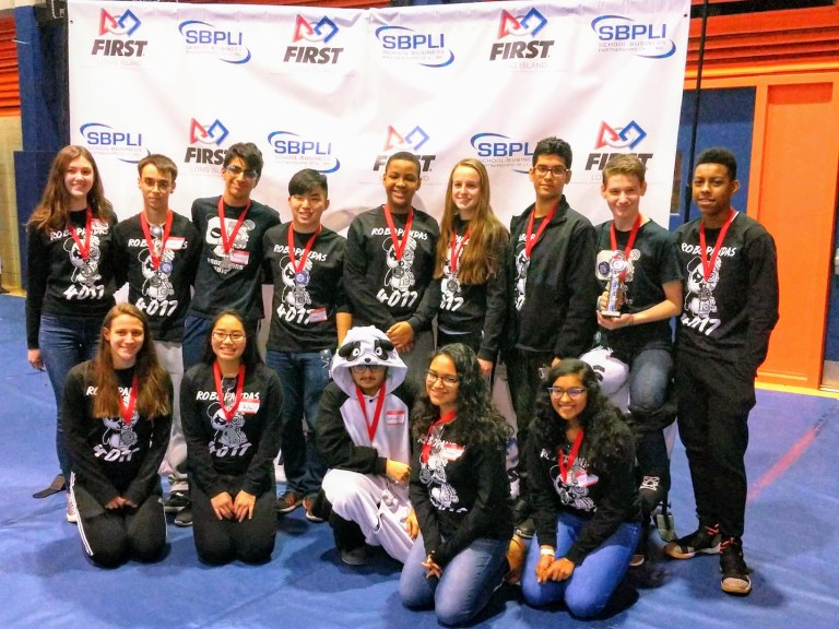 Sewanhaka Robotics Club wins regional qualifier