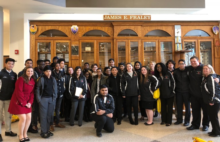 Success for Sewanhaka’s virtual enterprise students