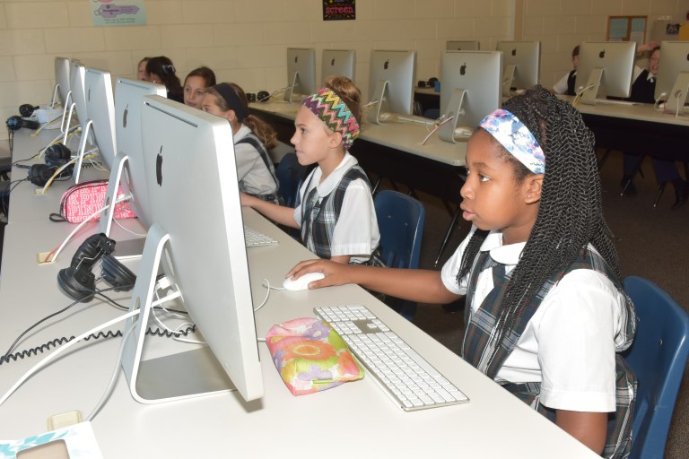 Balancing technology and traditional learning methods in Catholic Elementary Schools. Balancing technology and traditional learning methods in Catholic Elementary Schools.