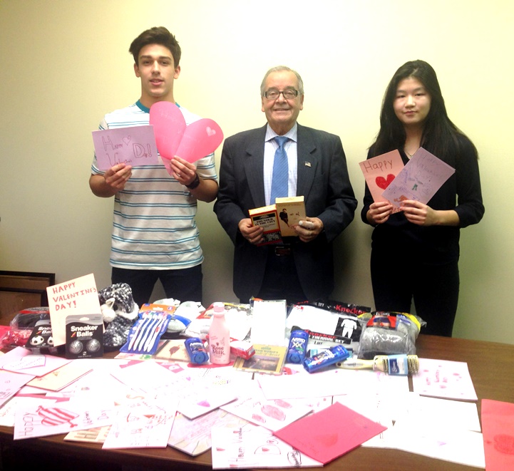 Assemblyman D’Urso continues Valentines for Vets Assemblyman D’Urso continues Valentines for Vets