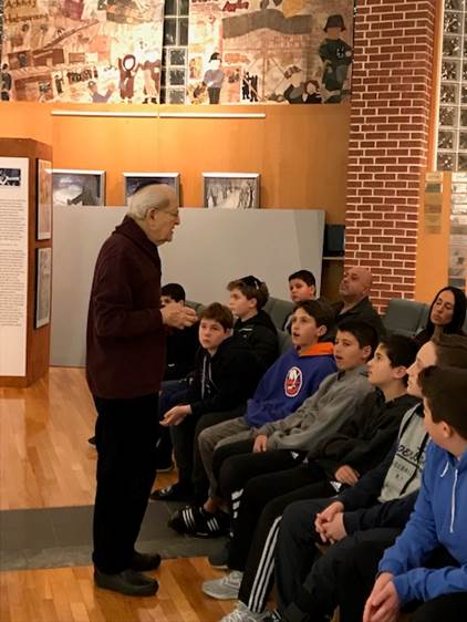 Temple Beth Sholom students visit Holocaust center Temple Beth Sholom students visit Holocaust center