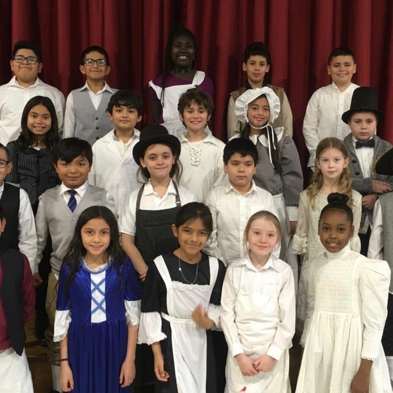 Manorhaven students celebrate Colonial Day