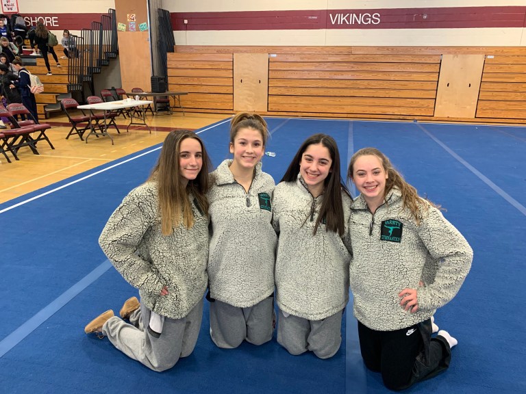 District gymnasts score honors at meet District gymnasts score honors at meet
