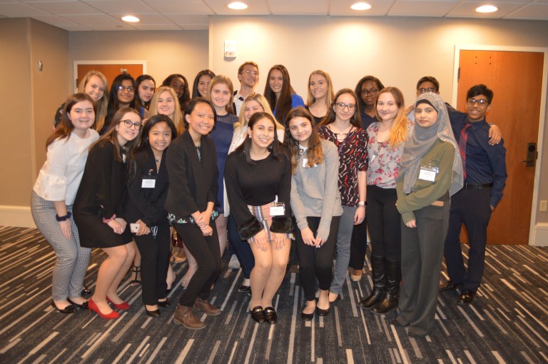 Floral Park Model UN competes at Boston University