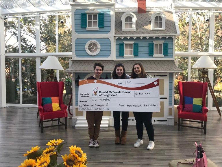 Floral Park donates to Ronald McDonald House