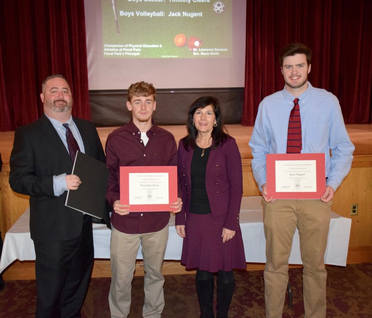 Floral Park athletes honored