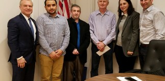 The Great Neck Park District Board of Commissioners voted to approve hiring Edgar Jiron, Zygmunt Mazurkiewicz and Bradley Meir for park laborer positions. (Photo by Janelle Clausen)